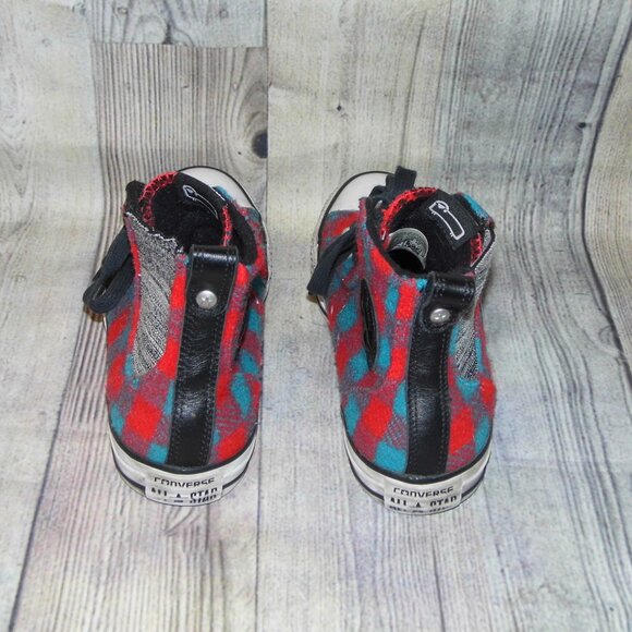 CONVERSE Chuck Taylor All Star High Woolrich Sneakers Womens 8.5 - Picture 5 of 8